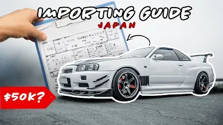 IMPORTING A CAR FROM JAPAN! Import Rules, Auction Site Walkthrough, Transportation, and Ownership