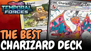 The Best Charizard ex Bibarel Post Rotation | Temporal Forces Pokemon TCG