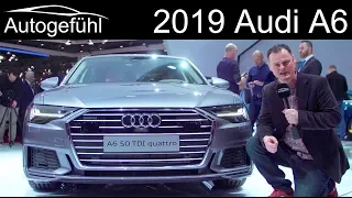 2019 Audi A6 Exterior Interior REVIEW Brian's turn @ Geneva Motor Show - Autogefuehl