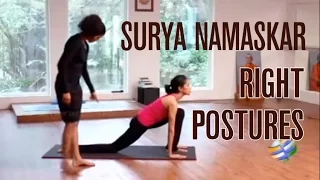 Surya Namaskar Part-1 Right Postures