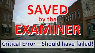 DMV Drive Test - Saved by the Examiner!- Young, Nervous Driver - Should have failed