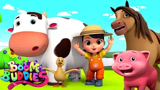 Old MacDonald Had A Farm | Farm Song For Kids | Children Nursery Rhymes By Boom Buddies