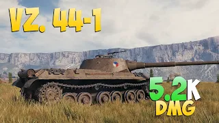 Vz. 44-1 - 6 Frags 5.2K Damage - Hot! - World Of Tanks