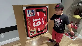 New 49ers Deebo Samuel jersey unboxing AUTOGRAPHED