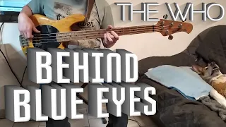 The Who - Behind Blue Eyes (Bass Cover) - Tabs in description