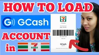 How To Cash-in GCASH ACCOUNT in Seven Eleven | 7/11 GCASH Cash-in Barcode