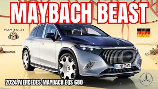 Power And Luxury Mercedes Maybach's EQS 680 SUV