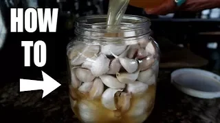 HOW TO PRESERVE GARLIC FOR YEARS! ULTIMATE PREPPER TRICK!