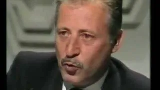 Intervista A Paolo Borsellino - Tsi Televisione Svizzera 1992 (completo)
