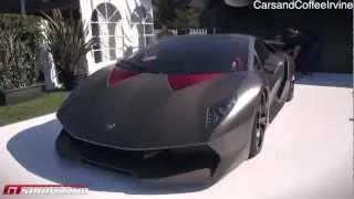 Lamborghini Sesto Elemento Production Car Overview! - Monterey 2012