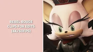 Rebel Rouge || Clips For Edits || [4K/60FPS]