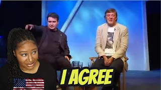 American Reacts| Stephen Fry on American vs British Humor
