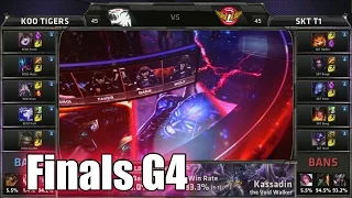 SK Telecom T1 vs KOO Tigers | Game 4 Grand Finals LoL S5 World Championship 2015 | SKT vs KOO G4