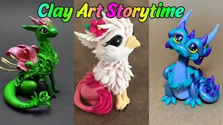 Clay |  🟢CLAY ART STORYTIME ✨Satisfying And Relaxing Video 🌈 MEmu Wolf || Best TikTok Compilation