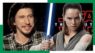 Adam Driver on Kylos Relationship with Rey and What's Next!