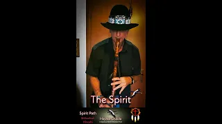 The Spirit - Spirit Path - Geoffrey Ellis Basketmaker Anasazi style flute in B flat - Inspiration