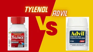 Pain Relief Showdown: Tylenol vs Advil. Which is better?