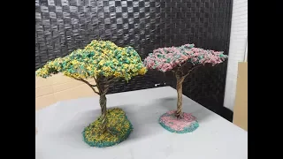 passo a passo maquete, arvore, mini  pé de ipê- Zé Paulo-  80