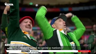 30 years of democracy | Rugby used to unite a nation