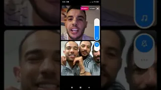 لايف كامل  جمال بن لعمري و بلايلي و عطال و بونجاح مع هشام العقبي  غير الضحك 😂😂😂