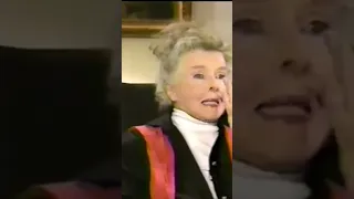 Katharine Hepburn doesn't think that acting is a great art (1991)