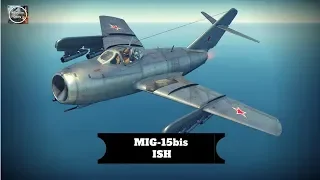 War Thunder - "MIG-15bis ISH"  (Realistic Air battles, "Krymsk. Summer 1945")