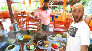 Traditional Nicaraguan Food in Managua!! Meat Mountain In Nicaragua!!