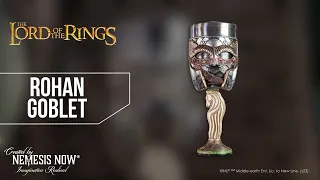 Lord of the Rings Rohan Goblet Unboxed | Nemesis Now