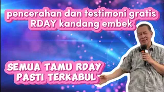 Pencerahan gratis dan Testimoni H Dwi Susanto RDAY kandang embek pasti pasti pasti terkabul