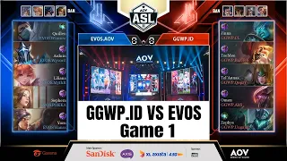 GGWP.ID VS EVOS Game 1 - Grand Final ASL Season 2 - Garena AOV (Arena of Valor)