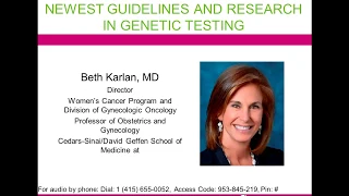 Genetics Webinar 2018