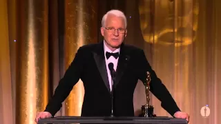 Steve Martin receives an Honorary Award at the 2013 Governors Awards