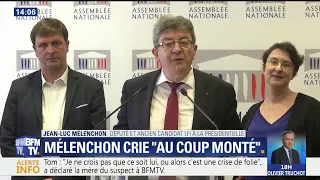 Comptes de campagne: "Ça arrive à point nommé pour entacher mon honorabilité", déclare Mélenchon