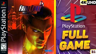 Fatal Fury: Wild Ambition [PS1] Gameplay Walkthrough FULL GAME [4K60ᶠᵖˢ UHD🔴]