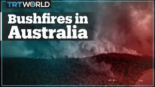 Here is what the bushfires in Australia look like