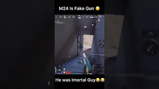 M24 Is Fake Gun 🥺 MUNNO GAMING | EVERY PUBG PLAYER WATCH THE END U LAUGH YOU LOOSE #iphoneshot#bgmi