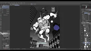Clip Studio Paint 3D Background Test