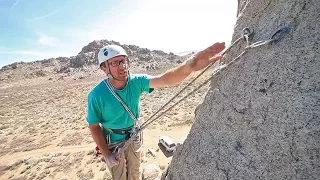 Basic & Intermediate Outdoor Climbing: 13. Cleaning a Top Rope Anchor & Rappelling with a Back-Up