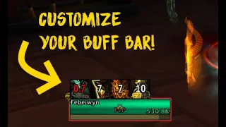 Quick Guide: Customize & Filter Your Buff Bar in WoW using ElvUI !