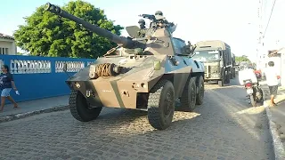 O Exército Brasileiro passando na minha cidade....... Pilar-Pb