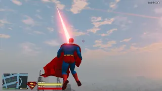 GTA 5 Superman Classic VS Thanos
