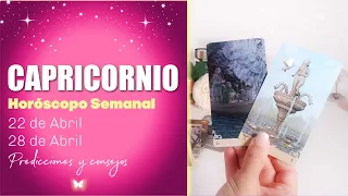 ⭐️CAPRICONRIO! HARA UN ULTIMO INTENTO! SE VIENE UN ENCUENTRO INESPERADO💐🔥Horóscopo/ Tarot Semanal