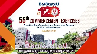 55th Commencement Exercises ARASOF-Nasugbu Campus August 03, 2023 AM