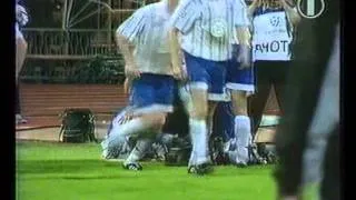 Динамо(Киев) - Панатинаикос(Афины) 1:0. ЛЧ-1995/96 (гол Косовского).
