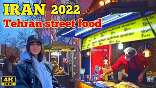 IRAN TOURISM  - 4k walking tour Tehran 30th Tir Street Food | خیابان سی تیر - غذاهای خیابانی