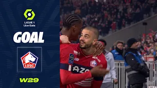 Goal Edon ZHEGROVA (90' +1 - LOSC) LOSC LILLE - FC LORIENT (3-1) 22/23