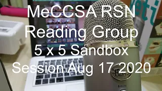 MeCCSA Radio Studies Network Reading Group “5 x 5 Sandbox” session