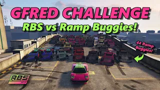 Can I Survive A Gfred Against 44 Ramp Buggies? - Gfred Challenge #16 GTA 5