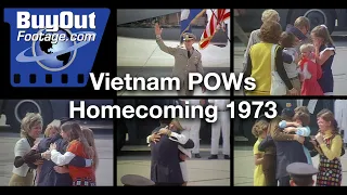 Vietnam POWs Homecoming 1973