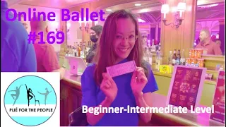 Online Ballet Class 169 Beginner-Intermediate Level (w/"Here Lies Love" Musical!)